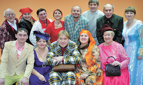 Перед премьерой спектакля «Мандат». 2015 год